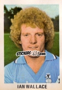 Sticker Ian Wallace - Soccer Stars 1980
 n. 77 - FKS