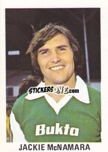 Sticker Jackie Mcnamara - Soccer Stars 1980
 n. 369 - FKS