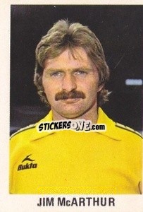 Sticker Jim McArthur - Soccer Stars 1980
 n. 368 - FKS
