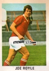 Sticker Joe Royle - Soccer Stars 1980
 n. 61 - FKS