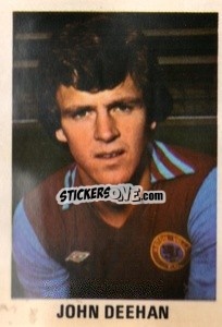 Sticker John Deehan - Soccer Stars 1980
 - FKS