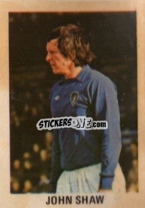 Cromo John Shaw - Soccer Stars 1980
 - FKS