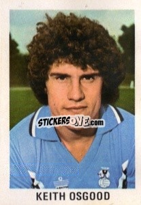 Sticker Keith Osgood - Soccer Stars 1980
 n. 72 - FKS