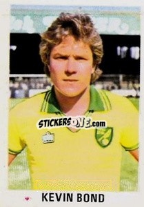 Sticker Kevin Bond - Soccer Stars 1980
 n. 196 - FKS