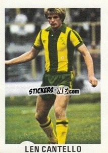 Sticker Len Cantello - Soccer Stars 1980
 n. 264 - FKS