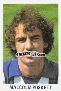 Sticker Malcolm Poskett - Soccer Stars 1980
 n. 45 - FKS