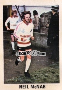 Sticker Neil McNab - Soccer Stars 1980
 n. 33 - FKS