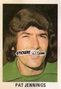 Cromo Pat Jennings - Soccer Stars 1980
 n. 3 - FKS