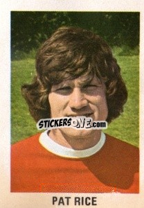Sticker Pat Rice - Soccer Stars 1980
 - FKS