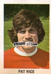 Sticker Pat Rice - Soccer Stars 1980
 n. 7 - FKS