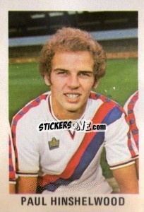 Sticker Paul Hinshelwood - Soccer Stars 1980
 - FKS