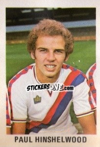 Figurina Paul Hinshelwood - Soccer Stars 1980
 n. 86 - FKS