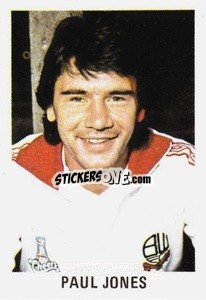 Sticker Paul Jones - Soccer Stars 1980
 n. 31 - FKS