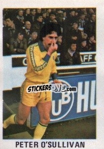 Sticker Peter O'Sullivan - Soccer Stars 1980
 n. 44 - FKS