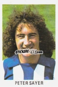 Cromo Peter Sayer - Soccer Stars 1980
 n. 47 - FKS