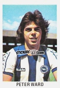 Sticker Peter Ward - Soccer Stars 1980
 n. 50 - FKS