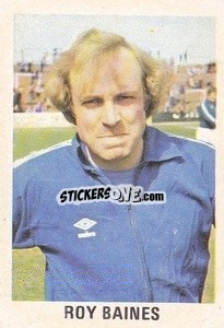Cromo Roy Baines - Soccer Stars 1980
 n. 387 - FKS