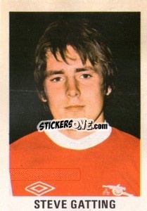 Cromo Steve Gatting - Soccer Stars 1980
 - FKS