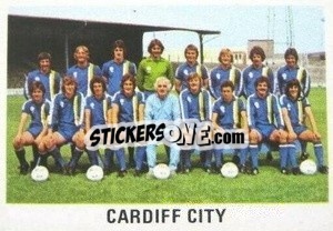 Sticker Team Photo - Soccer Stars 1980
 - FKS