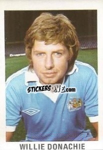 Sticker Willie Donachie - Soccer Stars 1980
 - FKS