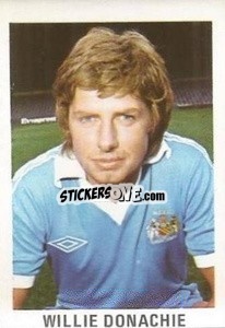 Sticker Willie Donachie - Soccer Stars 1980
 n. 164 - FKS