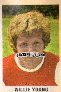 Sticker Willie Young - Soccer Stars 1980
 n. 13 - FKS