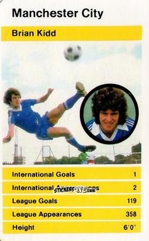 Sticker Brian Kidd - British Stars Set 2 1980
 n. 4 - Top Trumps