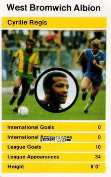 Sticker Frank Stapleton - British Stars Set 2 1980
 n. 7 - Top Trumps