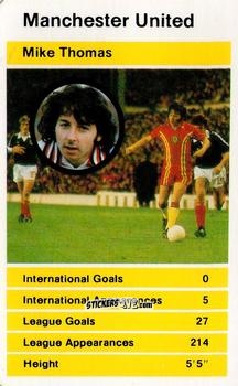 Cromo Mike Thomas - British Stars Set 2 1980
 n. 19 - Top Trumps