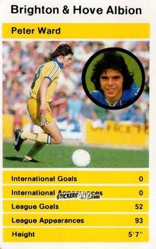Sticker Peter Barnes - British Stars Set 2 1980
 n. 21 - Top Trumps