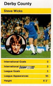 Cromo Teddy Maybank - British Stars Set 2 1980
 n. 26 - Top Trumps