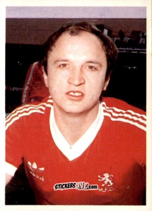 Sticker Bozo Jankovic - Football 1980-1981
 n. 190 - Daily Star
