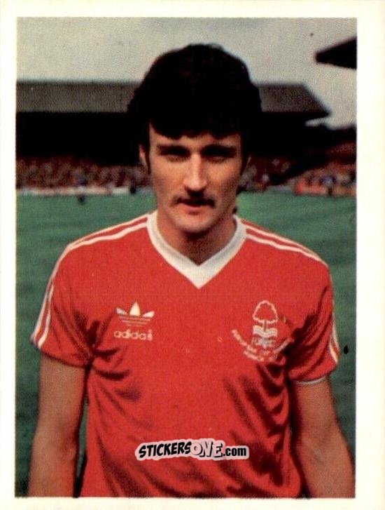 Sticker Garry Birtles - Football 1980-1981
 n. 212 - Daily Star
