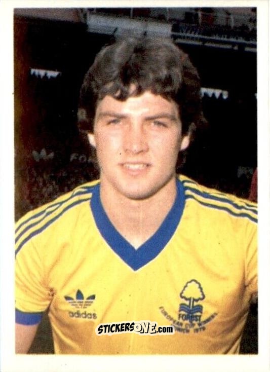Sticker Gary Mills - Football 1980-1981
 n. 219 - Daily Star
