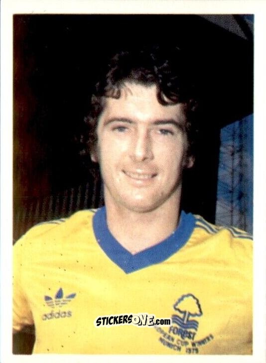 Sticker Trevor Francis - Football 1980-1981
 n. 215 - Daily Star
