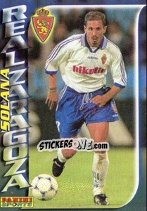 Sticker Jesus Angel Solano - Fùtbol Trading cards 1998-1999 n. 311 - Panini