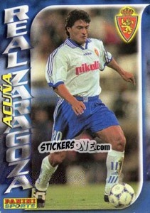 Sticker Roberto Miguel Acuna - Fùtbol Trading cards 1998-1999 n. 314 - Panini