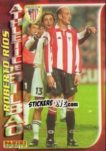 Figurina Roberto Rios - Fùtbol Trading cards 1998-1999 n. 20 - Panini