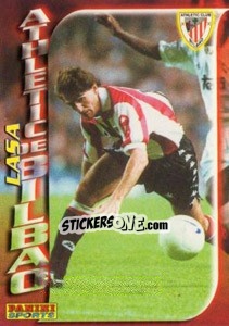 Sticker Mikel Lasa - Fùtbol Trading cards 1998-1999 - Panini