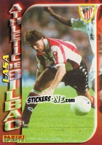 Cromo Mikel Lasa - Fùtbol Trading cards 1998-1999 n. 23 - Panini