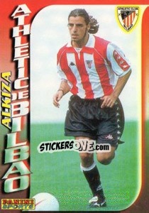 Sticker Bittor Alkiza Fernandez - Fùtbol Trading cards 1998-1999 - Panini