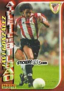 Sticker Javi Gonzalez Gomez - Fùtbol Trading cards 1998-1999 n. 29 - Panini