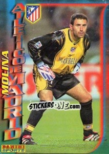 Figurina Jose Francisco Molina - Fùtbol Trading cards 1998-1999 - Panini