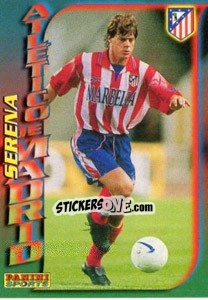 Sticker Michele Serena - Fùtbol Trading cards 1998-1999 n. 39 - Panini