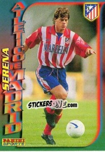 Sticker Michele Serena - Fùtbol Trading cards 1998-1999 - Panini