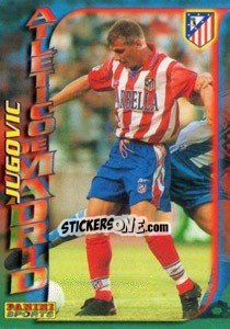 Sticker Vladimir Jugovic - Fùtbol Trading cards 1998-1999 n. 41 - Panini