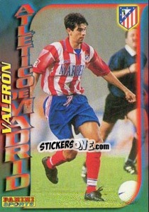 Sticker Juan Carlos Valeron - Fùtbol Trading cards 1998-1999 n. 44 - Panini