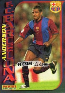 Cromo Anderson da Silva - Fùtbol Trading cards 1998-1999 n. 63 - Panini