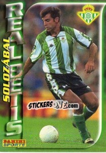 Sticker Roberto Solozabal - Fùtbol Trading cards 1998-1999 - Panini