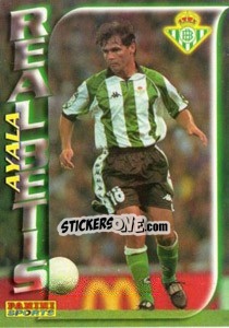Sticker Celso Rafael Ayala - Fùtbol Trading cards 1998-1999 n. 69 - Panini